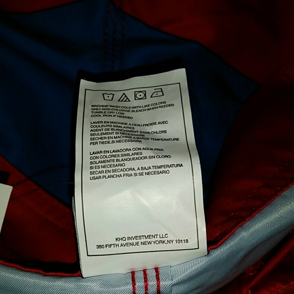 DC Board Shorts in Red, White & Blue Size … - Picture 5 of 5